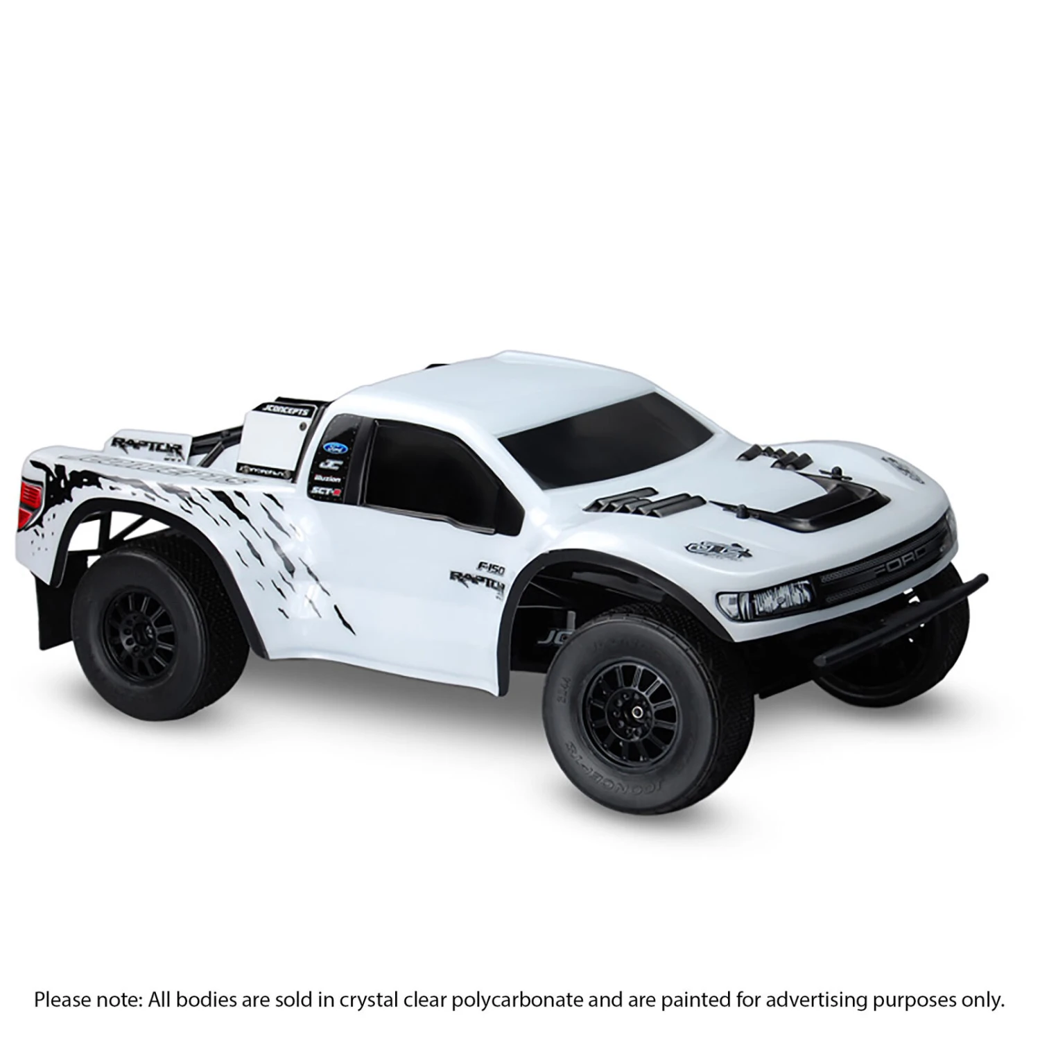 JConcepts, Inc. 1/10 Illuzion Clear Body Ford Raptor SVT: Short Course 2 JConcepts, Inc. 1/10 Illuzion Clear Body Ford Raptor SVT: Short Course - Image 2