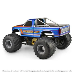 JConcepts, Inc. 1/10 1984 Ford F-250 Clear Body: Monster Truck -JConcepts Sales Store JCO0306 A2 7VUQYBDK