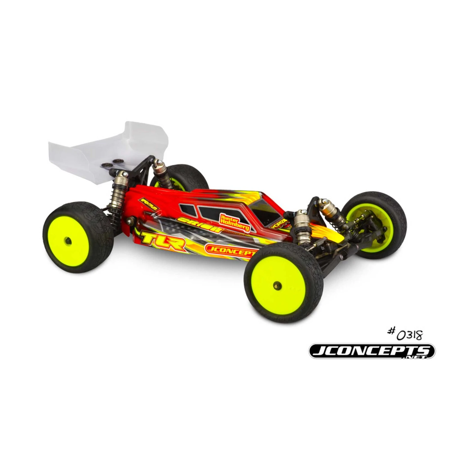 JConcepts, Inc. 1/10 S2 Light Weight Clear Body with Aero Wing: 22 4.0/5.0 with Stand-Up or Laydown Transmission 2 JConcepts, Inc. 1/10 S2 Light Weight Clear Body with Aero Wing: 22 4.0/5.0 with Stand-Up or Laydown Transmission - Image 2