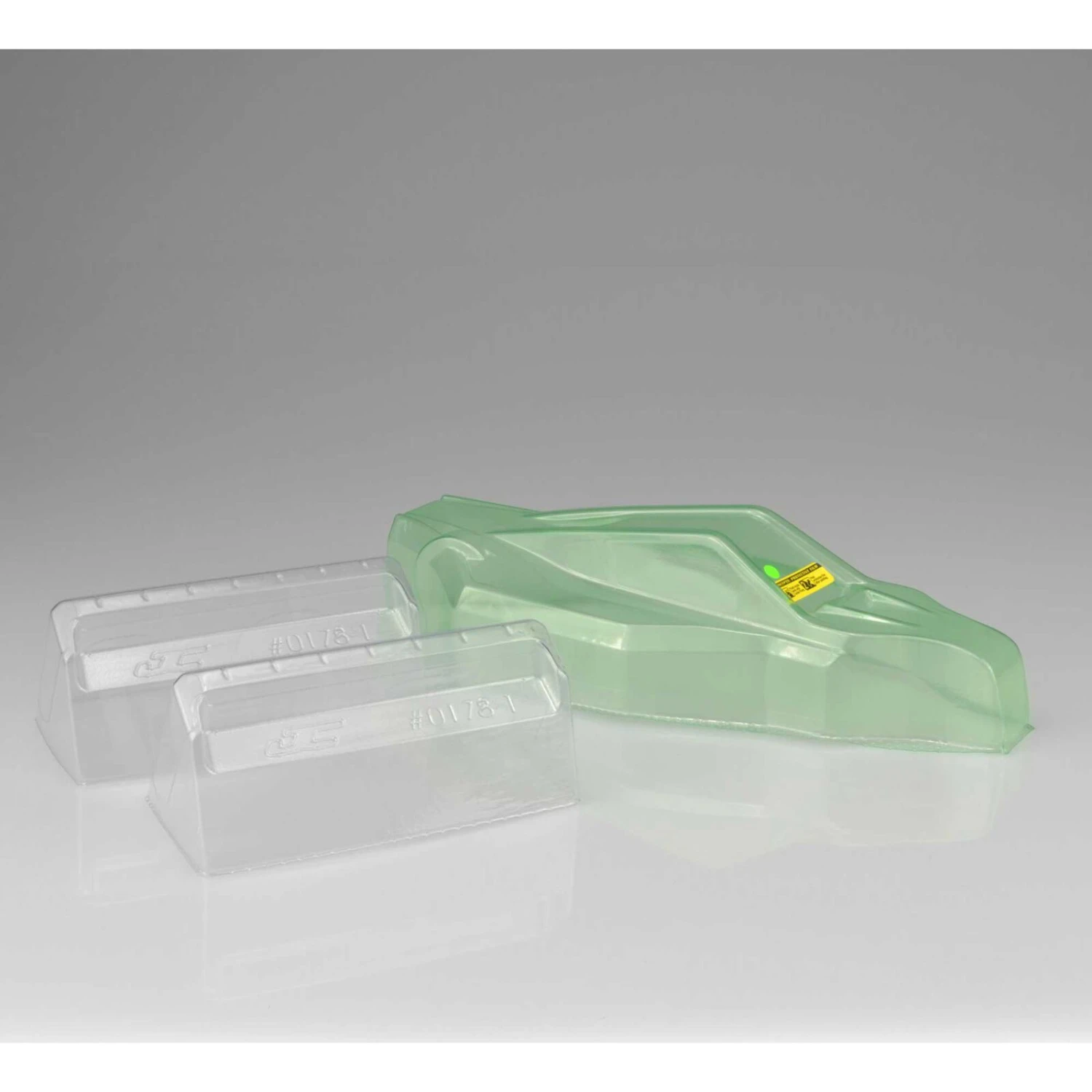 JConcepts, Inc. 1/10 Light Weight Clear Body with S-type Wing: P2K, YZ-2 1 JConcepts, Inc. 1/10 Light Weight Clear Body with S-type Wing: P2K, YZ-2