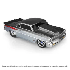 JConcepts, Inc. 1/10 1966 Chevy II Nova Clear Body