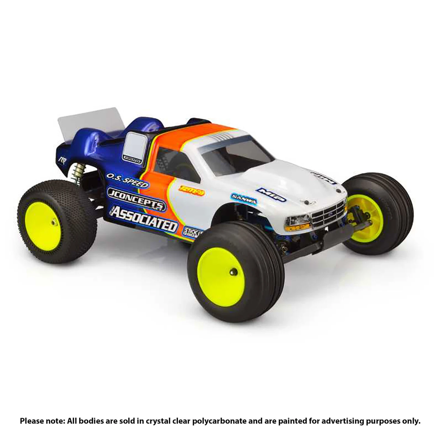 JConcepts, Inc. Gas Truck II 96 Body Wide Associated RC10GT 1 JConcepts, Inc. Gas Truck II 96 Body Wide Associated RC10GT