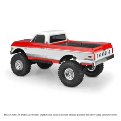 JConcepts, Inc. Clear Body, 1970 Chevy C10, 12.3" Wheelbase -JConcepts Sales Store JCO0416 A2 57G2QYW2