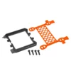 JConcepts, Inc. B6.3 Carbon Logo Cargo Net Battery Brace, Orange