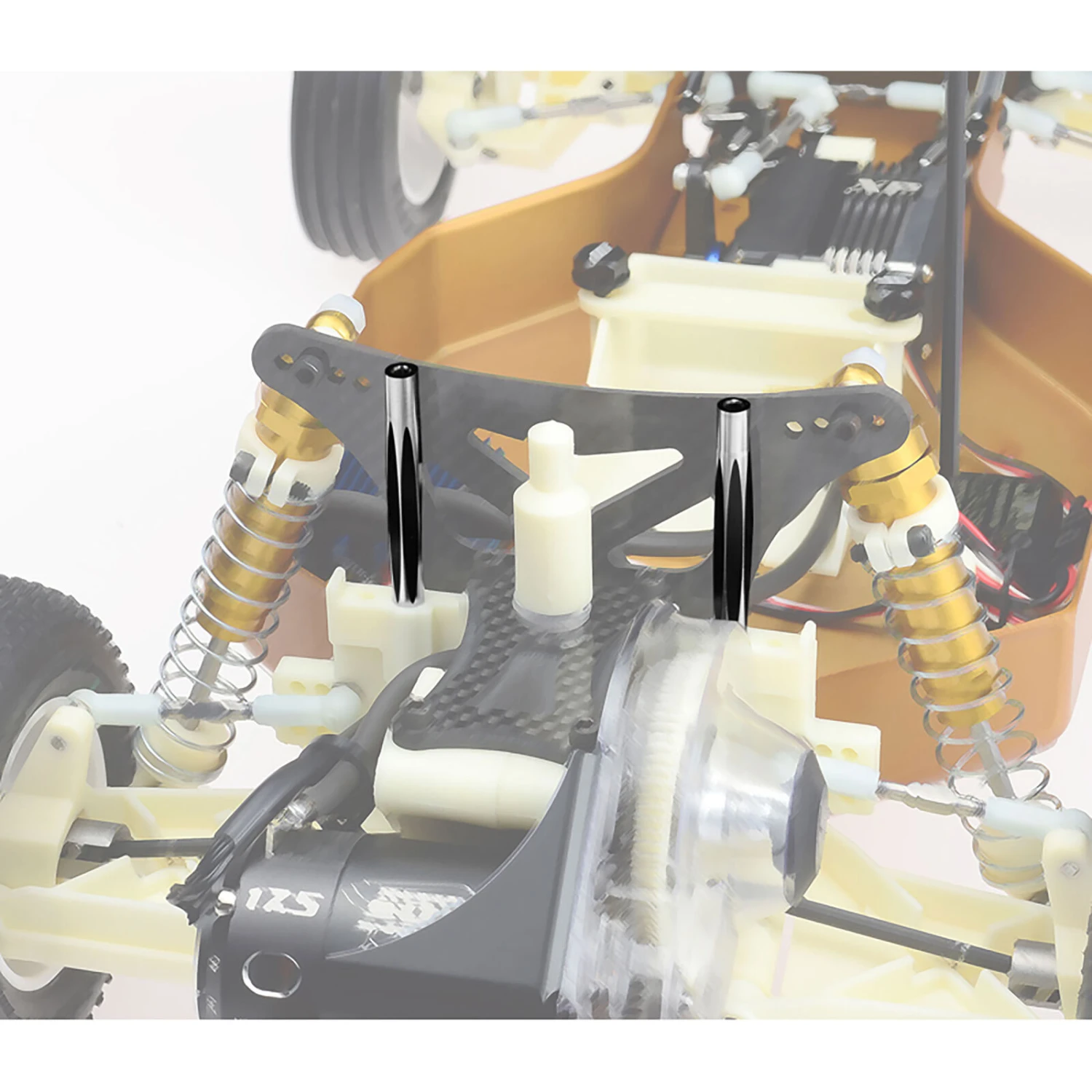 JConcepts, Inc. Diamond Wing Tubes, Black (2): RC10 2 JConcepts, Inc. Diamond Wing Tubes, Black (2): RC10 - Image 2