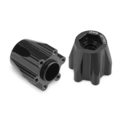 JConcepts, Inc. Alum 12mm Hex Wheel Adapter, Black (2): Tribute
