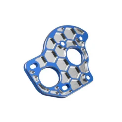 JConcepts, Inc. 3-Gear Laydown Layback Trans Motor Plate, Blue B6.1, B6.2, B6.3, T6.2, SC6.2