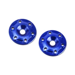 JConcepts, Inc. Finnisher Aluminum Wing Buttons, Blue: B6, B6.2, B6.3