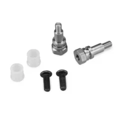 JConcepts, Inc. 10mm Fin Titanium Rear Shock Stand-offs with Bushing, B6.4