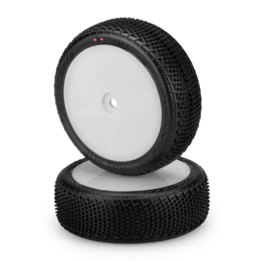 JConcepts, Inc. Fuzz Bite LP 4wd Front Tire, Pink Compound, 3353W Wheel (2) -JConcepts Sales Store JCO3108101011 A0 YUX3FC3B