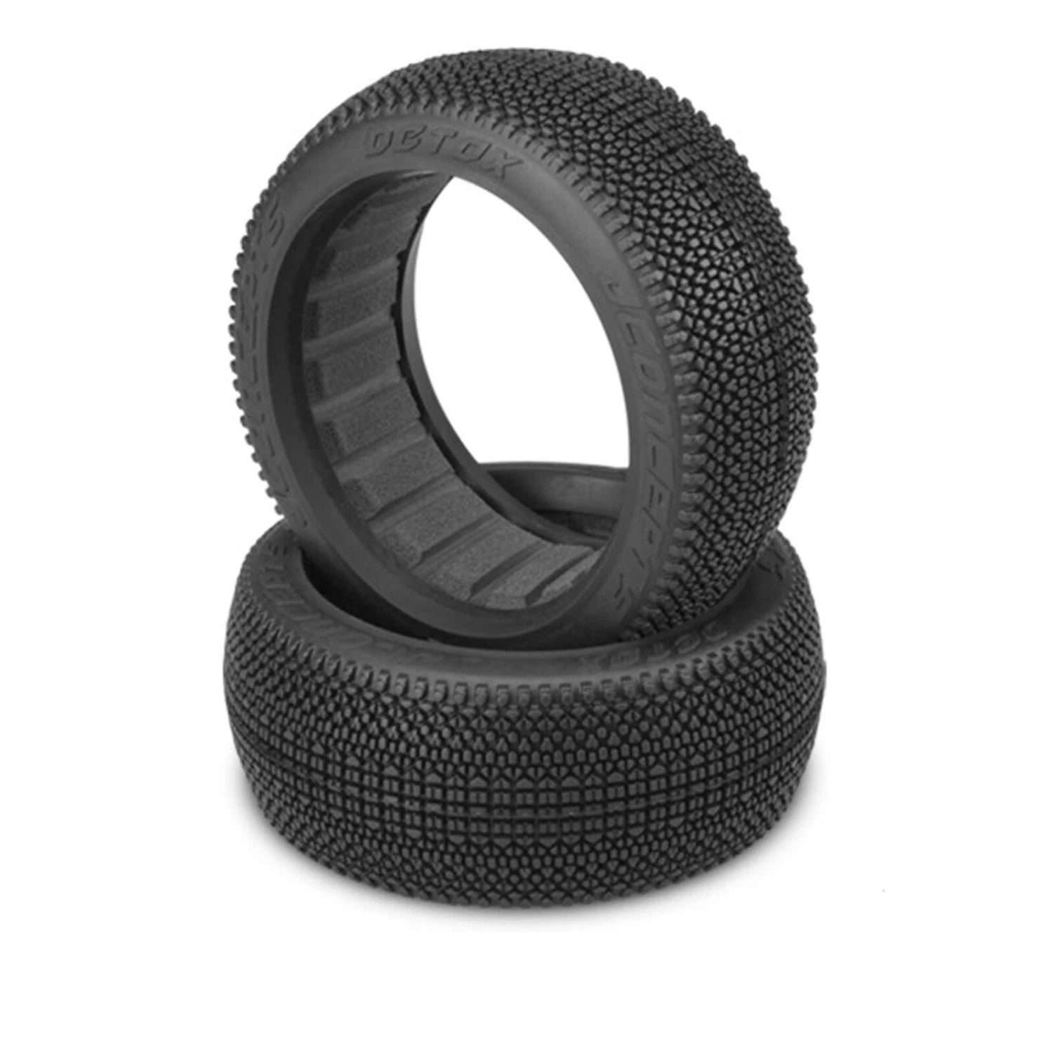JConcepts, Inc. Detox 1/8 Buggy Tires, Aqua Compound (2) 1 JConcepts, Inc. Detox 1/8 Buggy Tires, Aqua Compound (2)