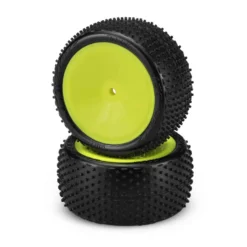 JConcepts, Inc. Nessi Tire, Pink Compound, Mounted 3348Y Wheel (2)