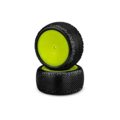 JConcepts, Inc. Pin Swag Tire, Pink Compound, Mounted 3348Y Wheel (2)