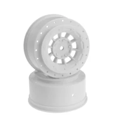 JConcepts, Inc. Hazard 3mm Wider Offset, 12mm Hex Wheel, White: SC10