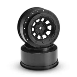 JConcepts, Inc. Rear Hazard Wheel, Black (2): Slash