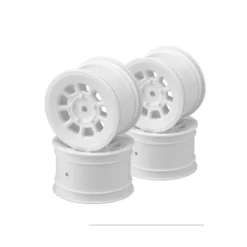 JConcepts, Inc. 9-Shot 2.2" Rear Wheel, White (4)