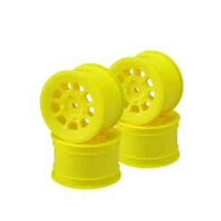 JConcepts, Inc. 9-Shot 2.2" Rear Wheel, Yellow (4)