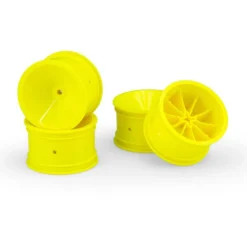 JConcepts, Inc. Mono 2.2" Rear Wheel, Yellow (4): RC10, RC10B2, RC10B3