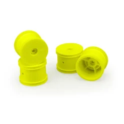 JConcepts, Inc. Mono Losi Mini-T 2.0 Wheel, Yellow (4)
