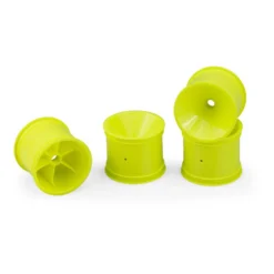 JConcepts, Inc. Mono Front Wheels, Yellow (4): RC10T, T2, T3, GT