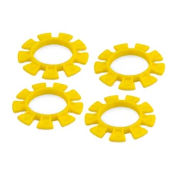 JConcepts, Inc. Dirt Bands Tire Gluing Rubber Bands Yellow (4)